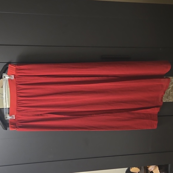 NWOT mint snow Sheer Slit Skirt w/Built in Panty - Picture 1 of 3